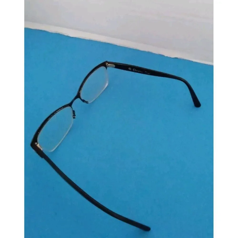 Dior Classic Rectangle Optical Frames Black‎ Glasses Prescription Ready Eyewear